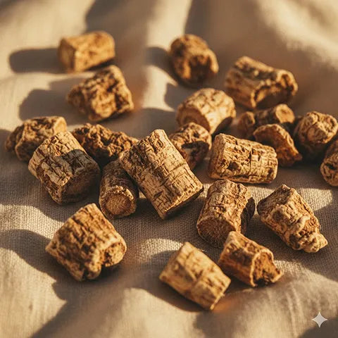 Dried wild yam root